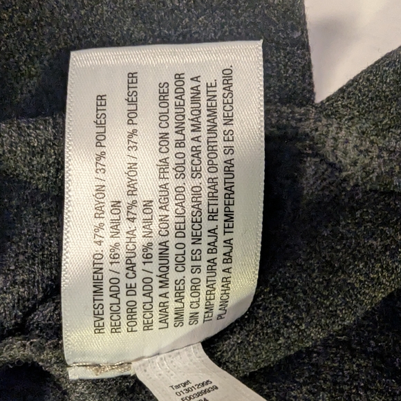 Universal Thread Women's Dark Gray/Black Pullover Hoodie, Size Medium - Picture 5 of 7